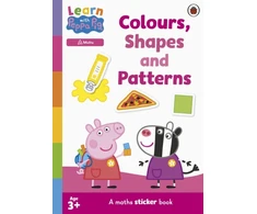 KNYGA Peppa Pig Learn with Peppa: Colours, Shapes and Patterns sticker activity book