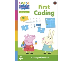 KNYGA Peppa Pig Learn with Peppa: First Coding sticker activity book