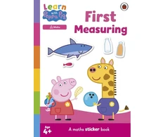 KNYGA Peppa Pig Learn with Peppa: First Measuring sticker activity book