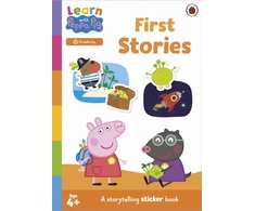 KNYGA Peppa Pig Learn with Peppa: First Stories sticker activity book