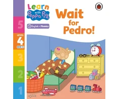 KNYGA Peppa Pig Learn with Peppa Phonics Level 4 Book 12 – Wait for Pedro! (Phonics Reader)