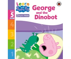 KNYGA Peppa Pig Learn with Peppa Phonics Level 5 Book 5 – George and the Dinobot (Phonics Reader)
