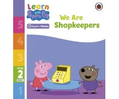 KNYGA Peppa Pig Learn with Peppa Phonics Level 2 Book 7 – We Are Shopkeepers (Phonics Reader)