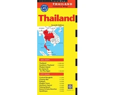 KNYGA Periplus Editors Thailand Travel Map Seventh Edition