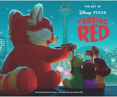KNYGA Pete Docter Art of Turning Raudona