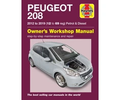 KNYGA Pete Gill Peugeot 208 petrol &amp; diesel (2012 to 2019) 12 to 69 reg