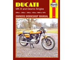 KNYGA Pete Shoemark Ducati MK III &amp; Desmo Singles (69 - 76) Haynes Repair Manual