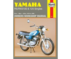 KNYGA Pete Shoemark Yamaha RS/RXS100 &amp; 125 Singles (74 - 95) Haynes Repair Manual
