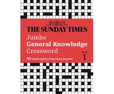 KNYGA Peter Biddlecombe Sunday Times Jumbo General Knowledge Crossword Book 1
