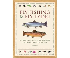 KNYGA Peter Gathercole Fly Fishing &amp; Fly Tying (2-Book Slipcase), A practical guide to fishing in two classic volumes
