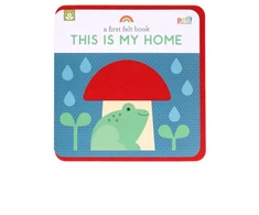 KNYGA Petit Collage First Felt Book: This Is My Home
