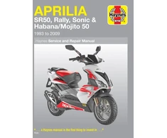 KNYGA Phil Mather Aprilia SR50, Rally, Sonic &amp; Habana/Mojito Scooters (93 - 09)