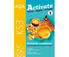 KNYGA Philippa Gardom Hulme AQA Activate for KS3: Workbook 1 (Foundation)