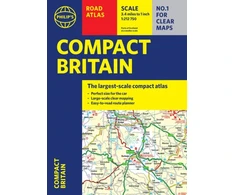 KNYGA Philips Maps Philip's Compact Britain Road Atlas