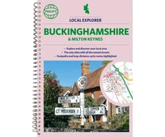 KNYGA Philips Maps Philip's Local Explorer Street Atlas Buckinghamshire and Milton Keynes