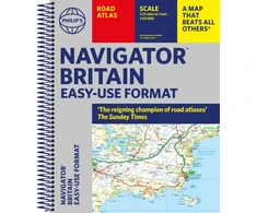 KNYGA Philips Maps Philip's Navigator Britain Easy Use Format