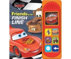 KNYGA Pi Kids Disney Pixar Cars Little Sound Book Friends To Finish Line