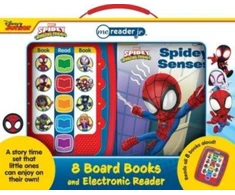 KNYGA Pi Kids Marvel Spidey and His Amazing Friends: Me Reader Jr 8 Board Books and Electronic Reader Sound Book Set