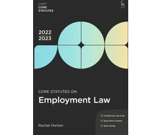KNYGA Rachel Horton Core Statutes on Employment Law 2022-23
