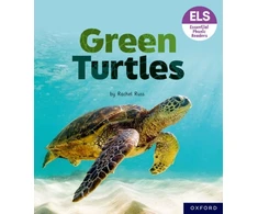 KNYGA Rachel Russ Essential Letters and Sounds: Essential Phonic Readers: Oxford Reading Level 4: Žalias Turtles