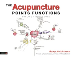KNYGA Rainy Hutchinson Acupuncture Points Functions Colouring Book