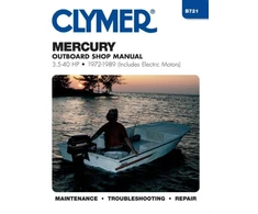 KNYGA Randy Stephens Mercury 3.5-40 HP Outboards Includes Electric Motors (1972-1989) Service Repair Manual
