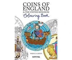 KNYGA Rebecca Green Coins of England Colouring Book
