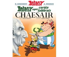 KNYGA Rene Goscinny Asterix agus Coroin Labhrais Chaesair