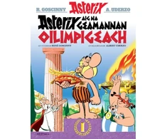 KNYGA Rene Goscinny Asterix aig na Geamannan Oilimpigeach