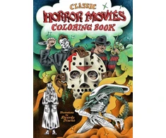 KNYGA Ricardo Diseno Classic Horror Movies Coloring Book