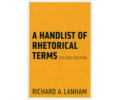 KNYGA Richard A Lanham Handlist of Rhetorical Terms