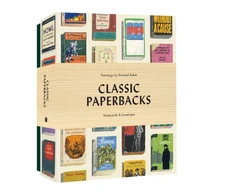 KNYGA Richard Baker Classic Paperbacks Notecards and Envelopes