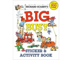 KNYGA Richard Scarry's Big Busy Sticker and Activity Book