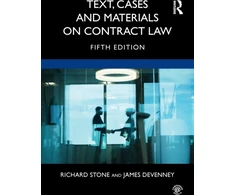 KNYGA Richard Stone Text, Cases and Materials on Contract Law