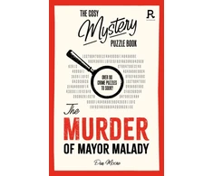KNYGA Richardson Puzzles and Games Cosy Mystery Puzzle Book - The Murder of Mayor Malady