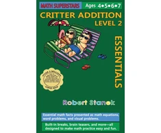 KNYGA Robert Stanek Math Superstars Addition Level 2, Library Hardcover Edition