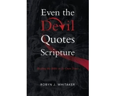 KNYGA Robyn J Whitaker Even the Devil Quotes Scripture