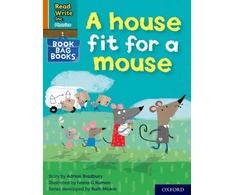 KNYGA Ruth Miskin Read Write Inc. Phonics: A house fit for a pelė (Oranžinis Set 4 Book Bag Book 11)