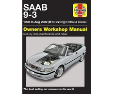 KNYGA Saab 9-3 Petrol &amp; Diesel (98 - Aug 02) Haynes Repair Manual
