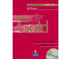KNYGA Sally Burgess Going for Gold Upper-Intermediate Language Maximiser with Key &amp; CD Pack