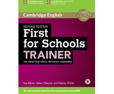 KNYGA Sarah Dymond First for Schools Trainer Six Practice Tests without Answers with Audio