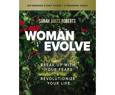 KNYGA Sarah Jakes Roberts Woman Evolve Bible Study Guide plus Streaming Video