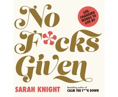 KNYGA Sarah Knight No F*cks Given: Life-Changing Words to Live By