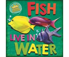 KNYGA Sarah Ridley In the Animal Kingdom: Fish Live in Vanduo