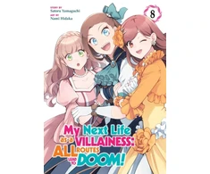 KNYGA Satoru Yamaguchi My Next Life as a Villainess: All Routes Lead to Doom! (Manga) Vol. 8
