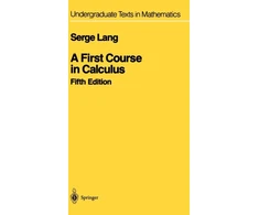 KNYGA Serge Lang First Course in Calculus