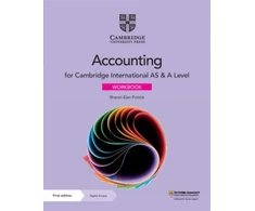 KNYGA Sharon Elan Puttick Cambridge International AS &amp; A Level Accounting Workbook with Digital Access (2 Years)