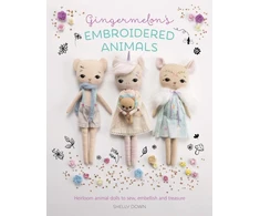 KNYGA Shelly Down Gingermelon'S Embroidered Animals