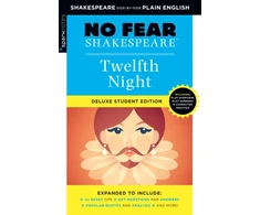 KNYGA Sparknotes Twelfth Night: No Fear Shakespeare Deluxe Student Edition