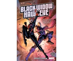 KNYGA Stephanie Phillips Juodas Widow &amp; Hawkeye: Broken Arrow